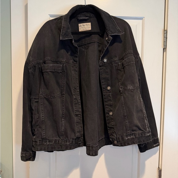 Free People Opal Swing Denim Jacket - Picture 1 of 6
